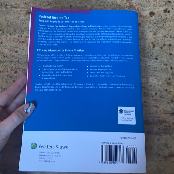 Federal income tax code and regulations book - Picture 3 of 6